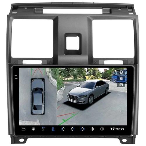 Магнитола для УАЗ Патриот, Пикап 2012-2016 - Teyes CC3-2K-360 на Android 10, Быстрая, 2K QLED, CarPlay, 4G SIM-слот, 4 камеры в комплекте