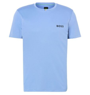 Мужская теннисная футболка BOSS TOC Spin Training - light/pastel blue