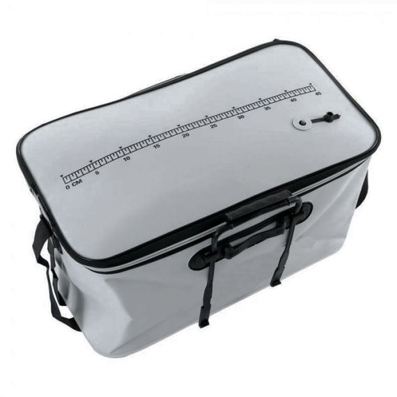 Сумка - кан рыболовная водонепроницаемая складная  с клапаном 45 см EVA