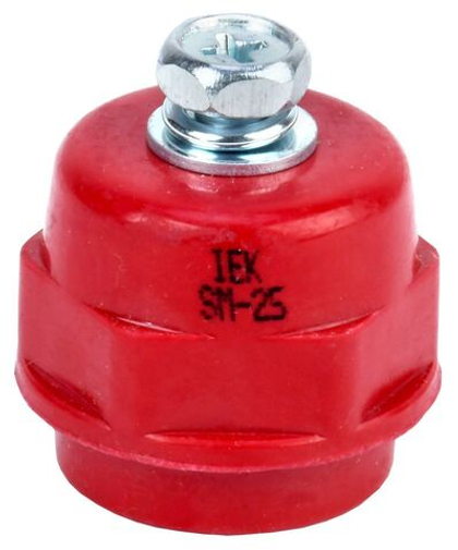 Изолятор SM25 (М6) силовой с болтом IEK