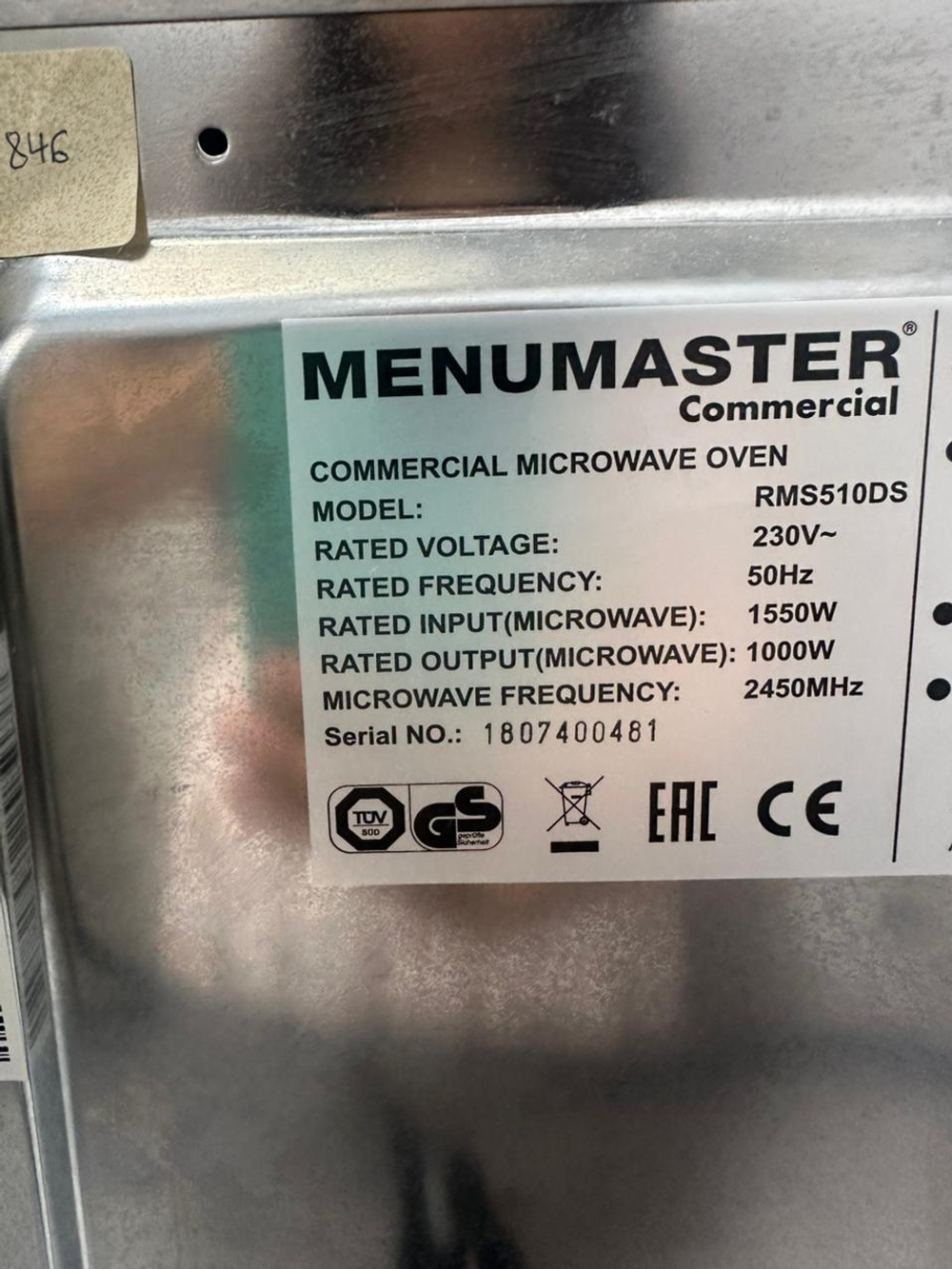 Микроволновая печь Menumaster
