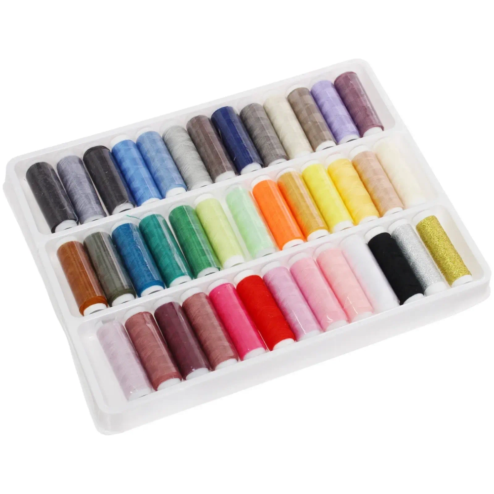 Нитки швейные в наборе 39шт «Favorite Hous», 200м (коробка)