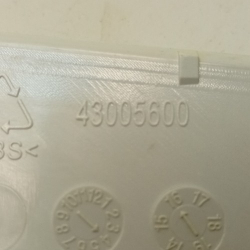 GSF41357TWC1 кт134 Лицевая панель для стиральной машины Candy 43005600 б/у