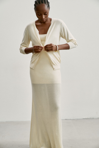 Кардиган ESSENTIAL, молочный