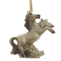 GAEM Фигурка декоративная подвесная "Лошадка", L6,5 W3 H7 см, 4в.