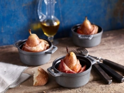 STAUB Деревянная подставка для 3 мини-кокотниц