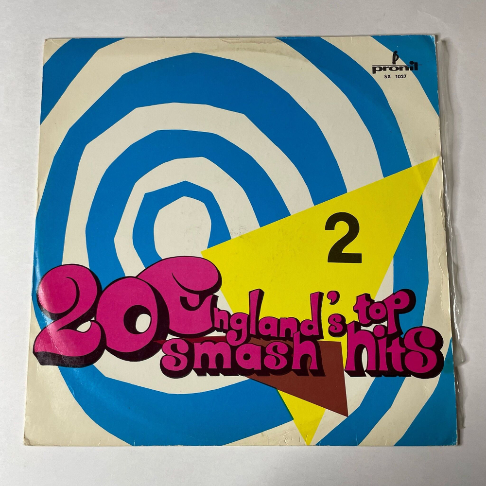 Винтажная виниловая пластинка LP Orkiestra Alana Caddy England's Top 20 Smash Hits 2 (Польша 1974)