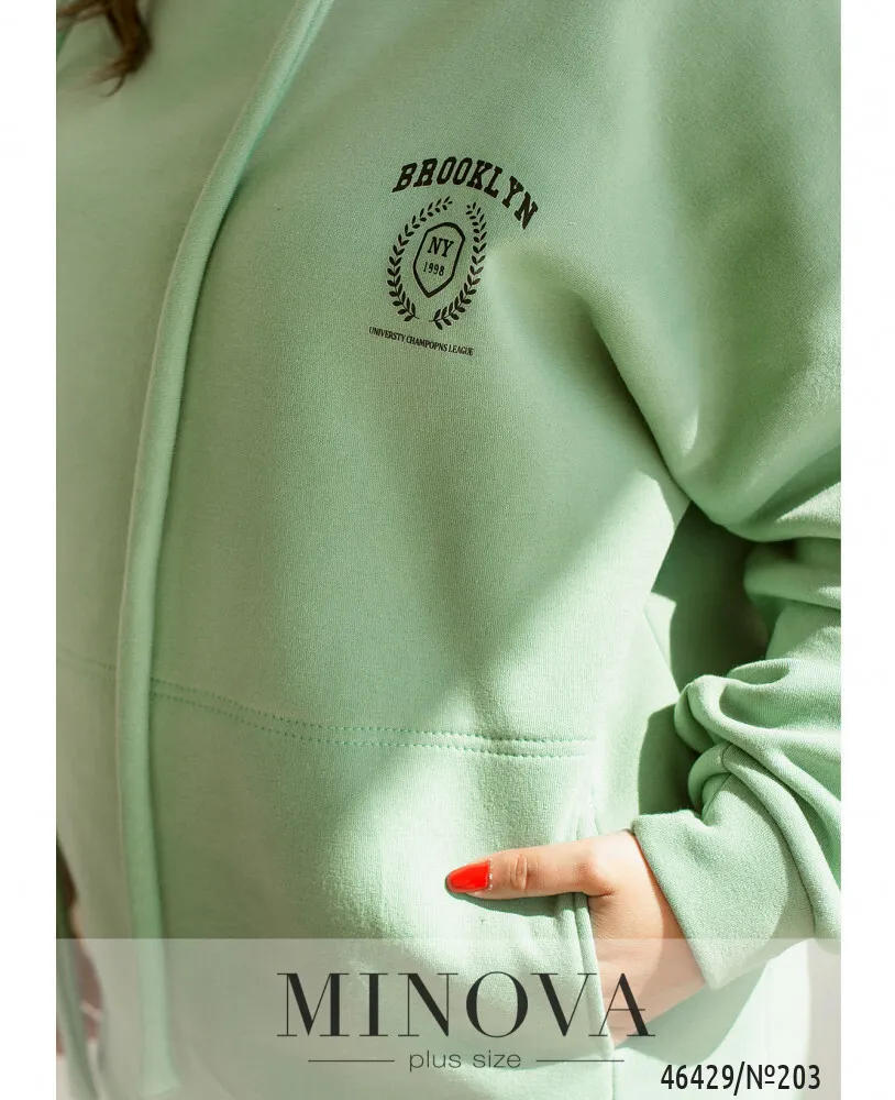 Костюм 203-Оливка Minova