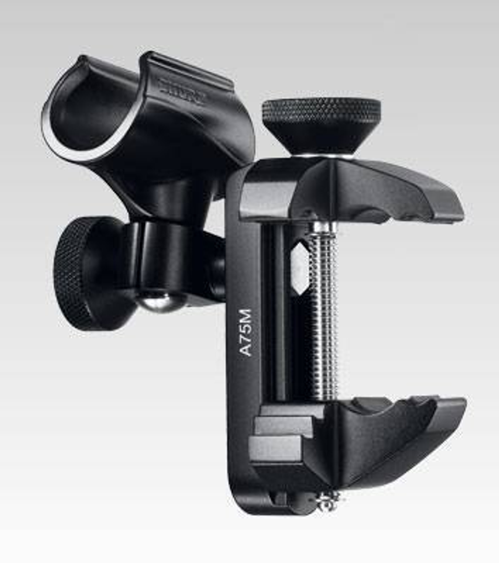 SHURE A75M микрофонный держатель с крепление на обод барабана