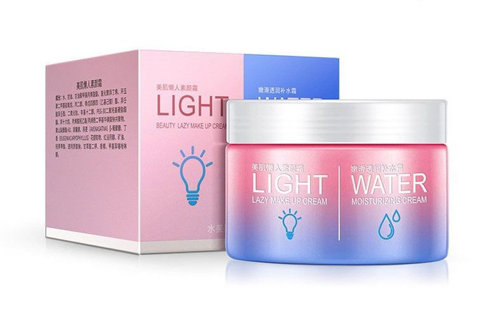 Крем двойной Bioaqua для увлажнения и подготовки к макияжу, 50 г + 50 г