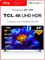Телевизор 65" 65V6C 4K HDR Google TV