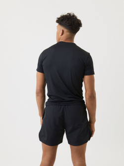 Мужская теннисная футболка Björn Borg Stockholm Blocked T-shirt M - black beauty