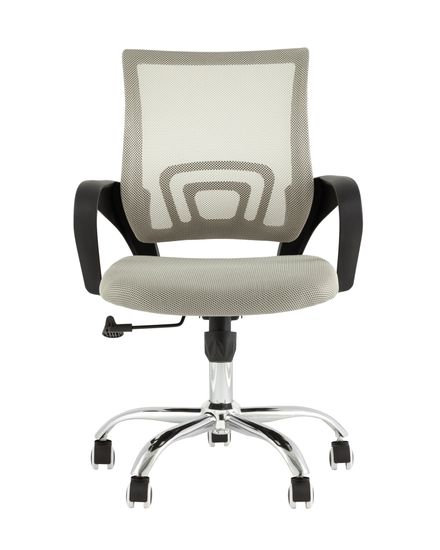 Кресло офисное TopChairs Simple New серый