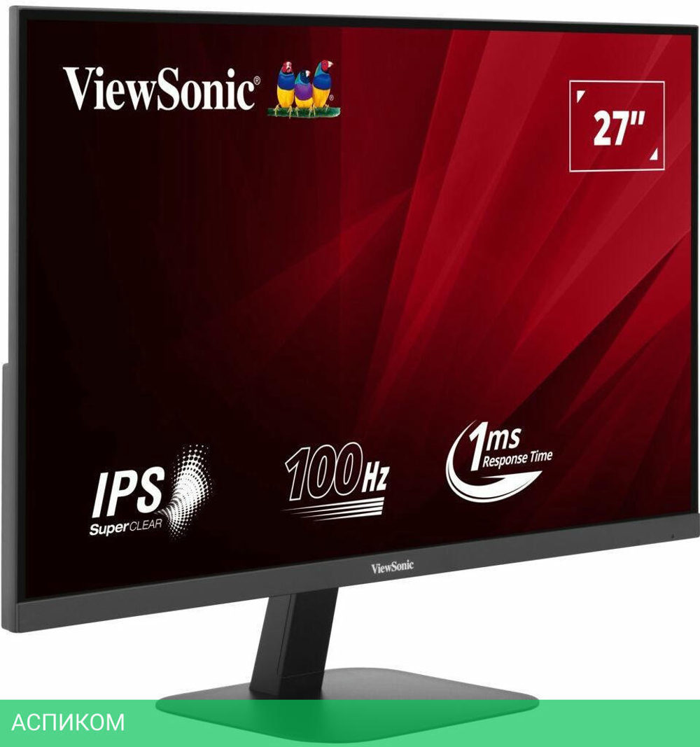 Монитор ViewSonic VA2708-2K-HD черный