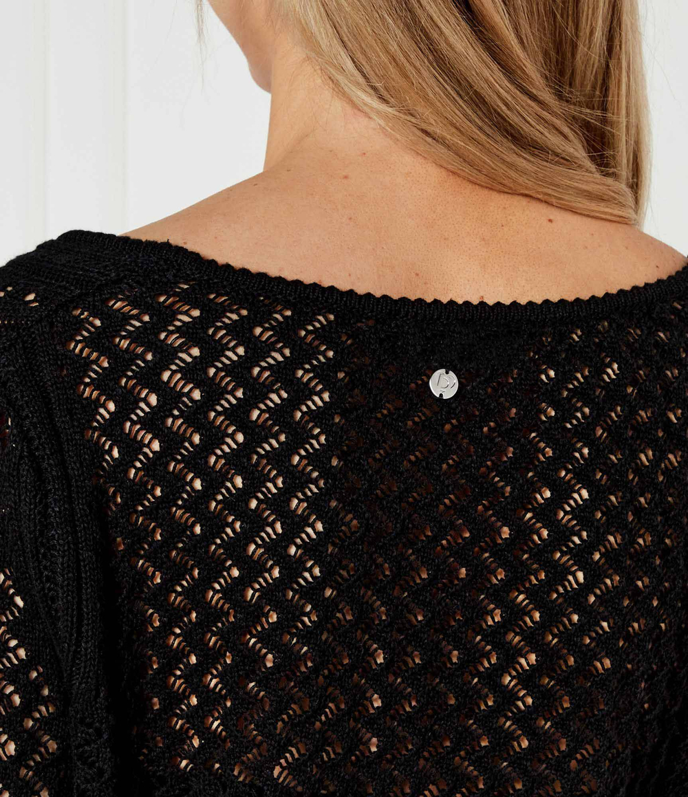 Блузка FLAM Desigual - черный(25SWJF23)