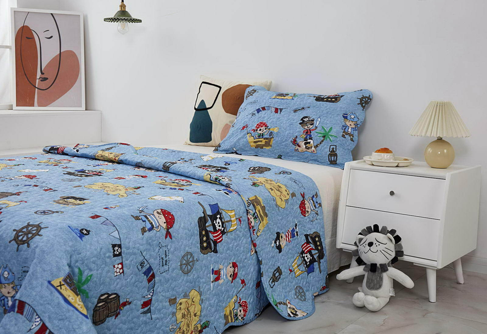 Покрывало 160х220 и наволочка 50х70 Sofi De MarkO Magic №12