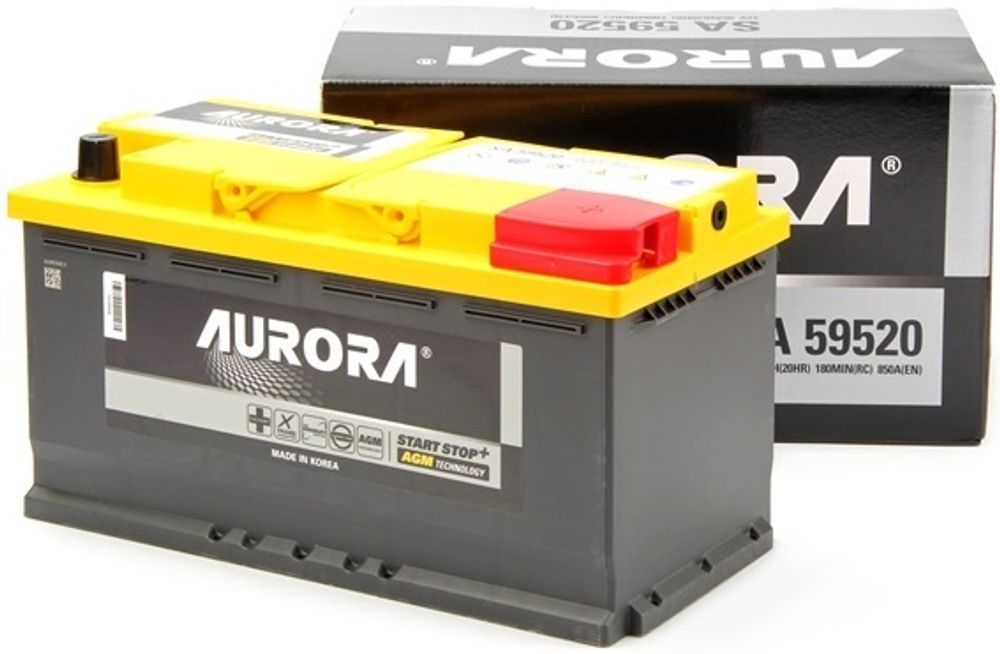 AURORA DIN AGM 6CT- 95 аккумулятор