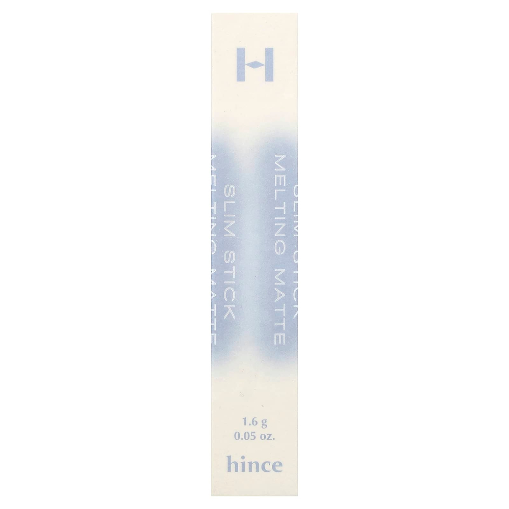 Hince, Slim Melting Matte, матовый стик, SM001 Deja Vu, 1,6 г (0,05 унции)