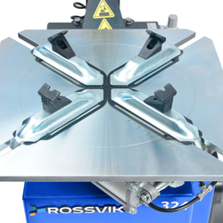 Станок шиномонтажный ROSSVIK V-324, п/авт., до 24", 380 В, синий