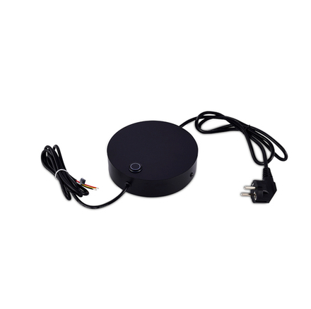 Блок питания L8HF с основанием, DC 24В 60В, D150xH37, 4 мм, черный