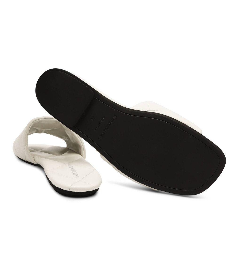 Шлепанцы Emporio Armani - экрю(X3P826 XF770)