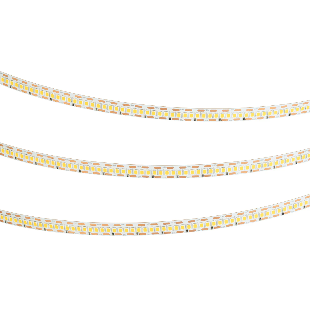 Светодиодная лента FC-A240-10mm 24V Warm2700-CX1 (24 W/m, IP20, 5m) (Arlight, резка 1 светодиод) 059180