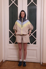 Шорты из плащевки, разноцветный