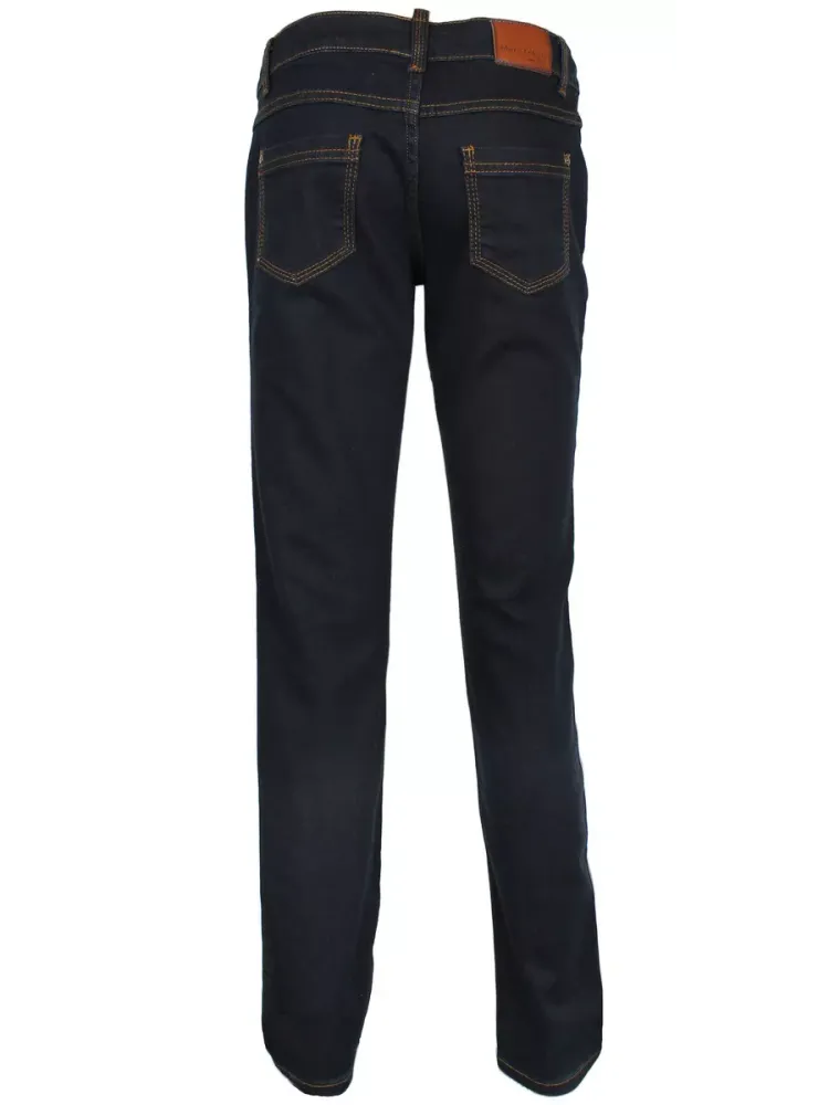 Темно-синие узкие джинсы с бантиком Marc O'Polo