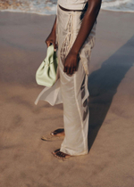 Сумка Polene Numéro Neuf Mini EDITION TEXTURED ALOE