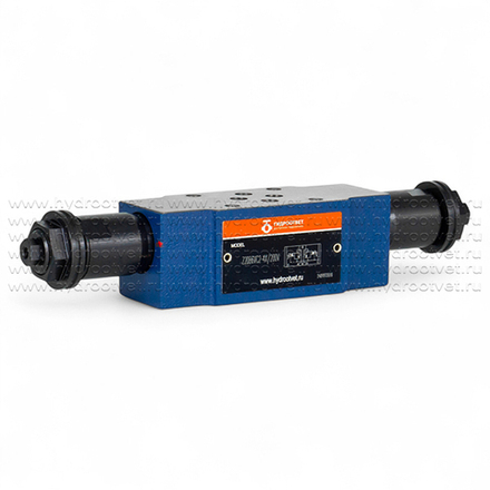 Z2DB6VC2-4X/200V - Предохранительный клапан Ду 6 модульного монтажа с давлением регулировки до 200 бар, в каналах C = A → T и B → T