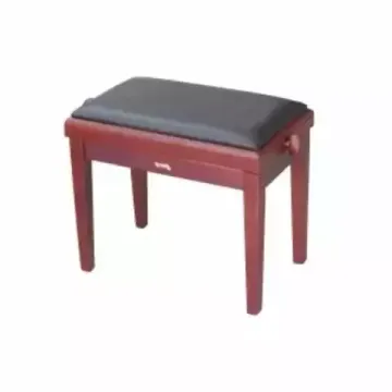 Tempo Turris153/MM - Банкетка дерево с регул. высоты, кожзам, цвет: красное дерево