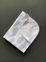 Набор пеленок "Киты и волны М"