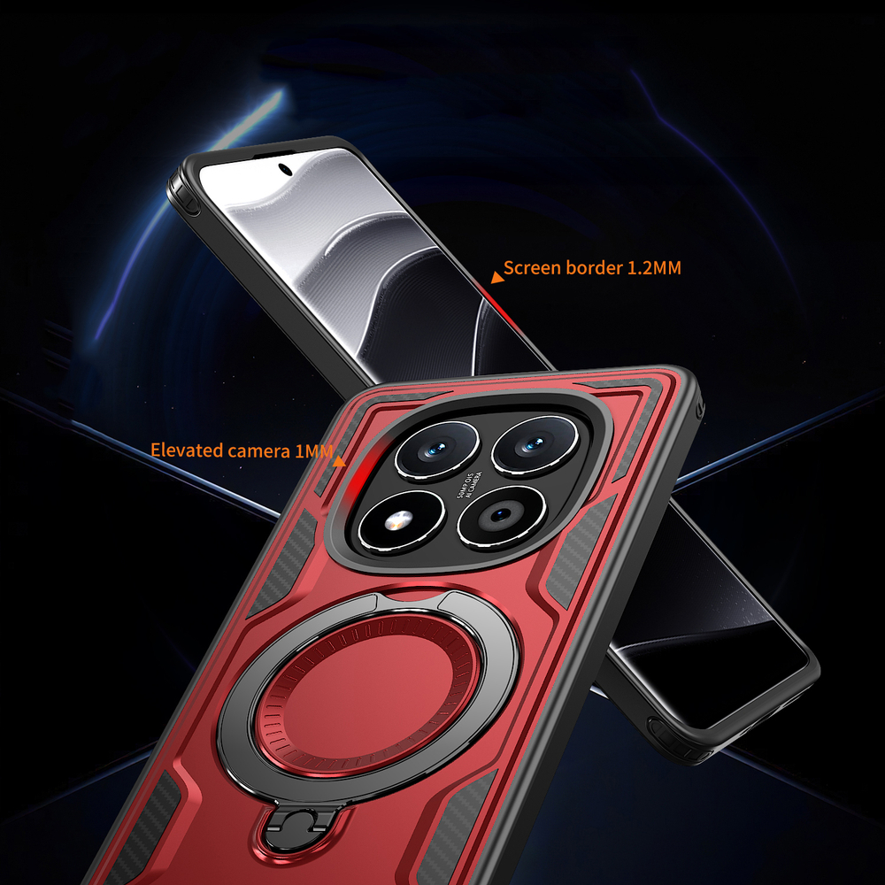 Чехол Magneto Case с кольцом для Xiaomi Redmi Note 14 Pro+
