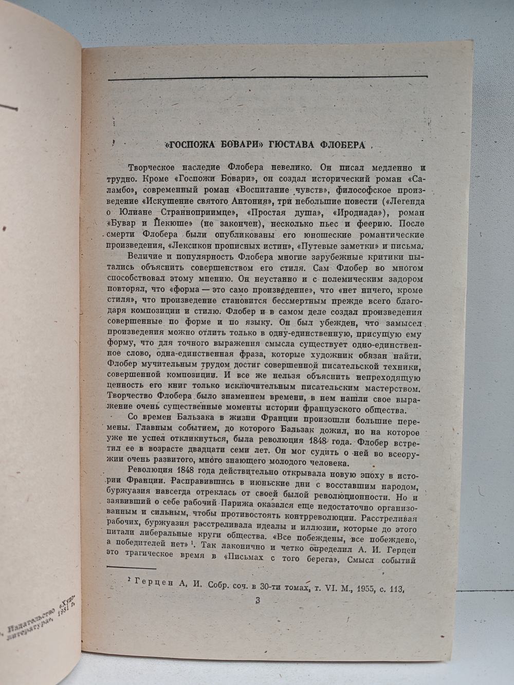 Госпожа Бовари. Провинциальные нравы