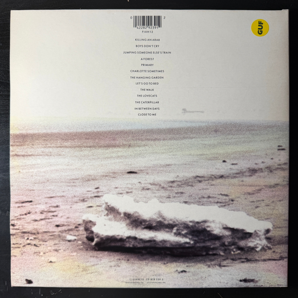 The Cure ‎– Standing On A Beach • The Singles (Англия 1986г.)