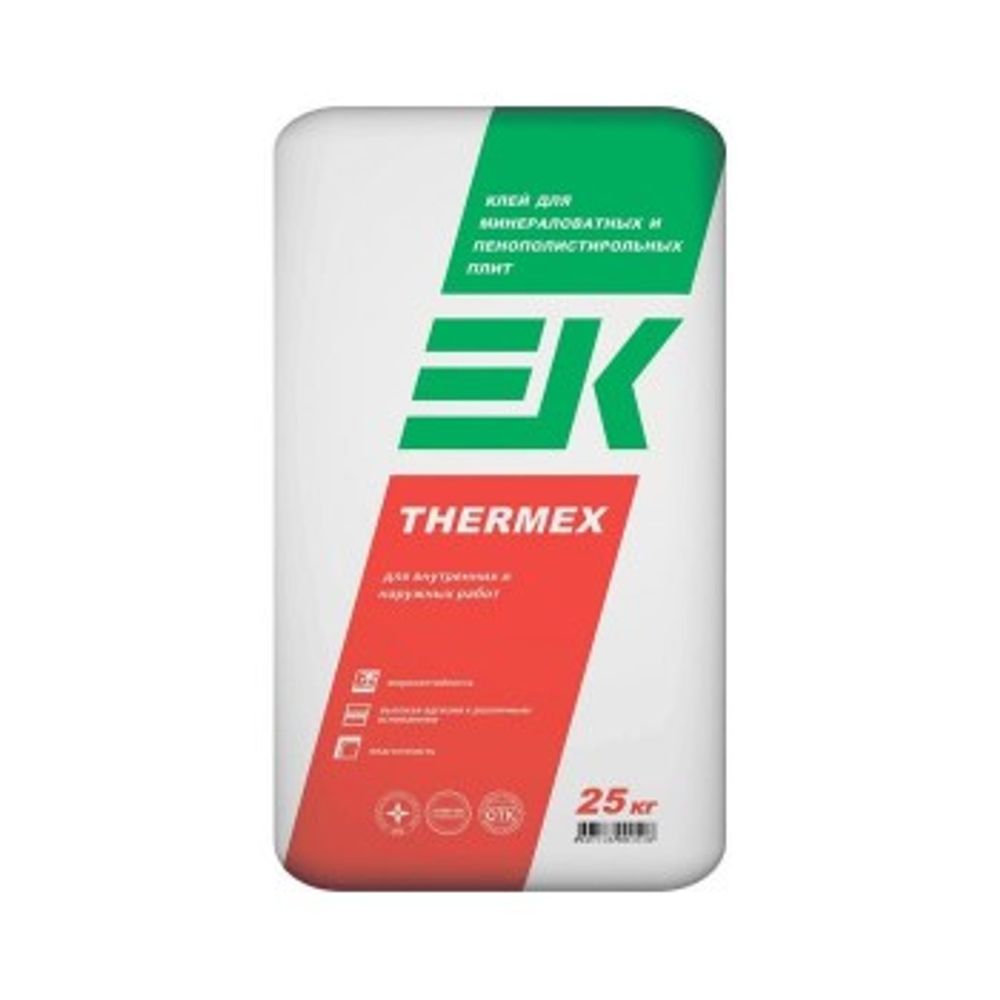 Смесь штукатурно-клеевая Thermex MW/PPS // 25кг // EK