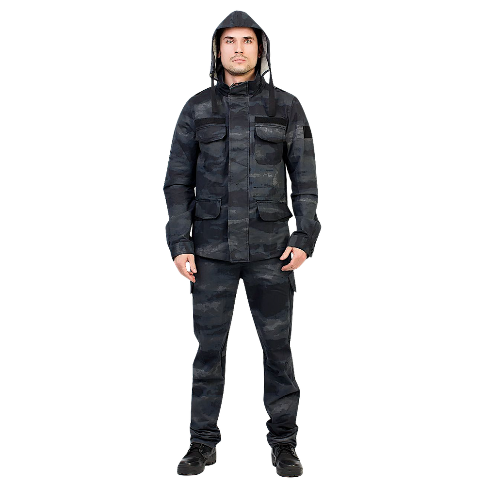 Костюм Triton Keeper Хлопок Серо-Чёрный Лето -
