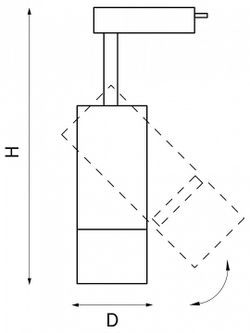 Светильник на штанге Lightstar Volta 229146
