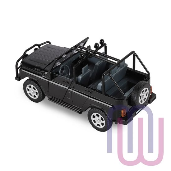 МОДЕЛЬ МАШИНЫ 1/24 УАЗ-469 ЧЕРНЫЙ