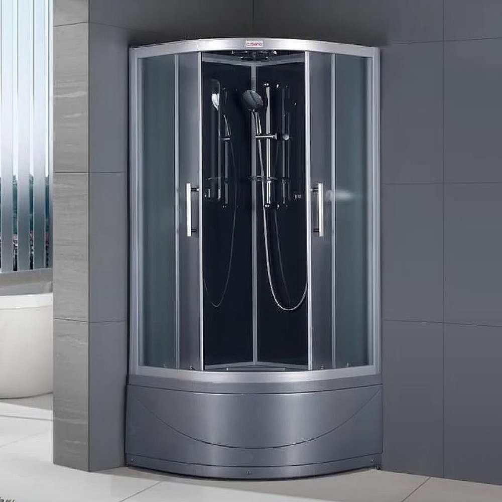 Душевая кабина Esbano (Эсбано) ESG-90CRB, с высоким поддоном, 90х90х210