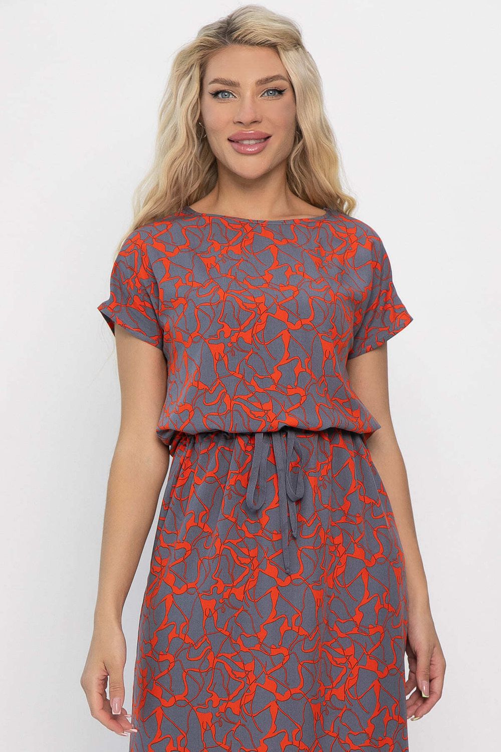 Платье Мэри (серое) П13881-12М LT Collection