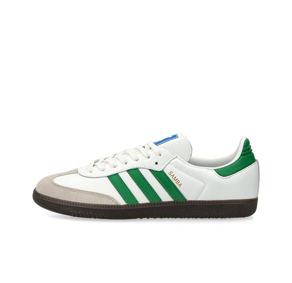Adidas originals samba green cheap
