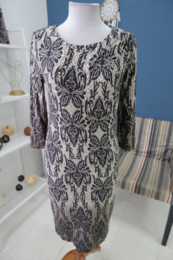 Платье с принтом 42-44 размер