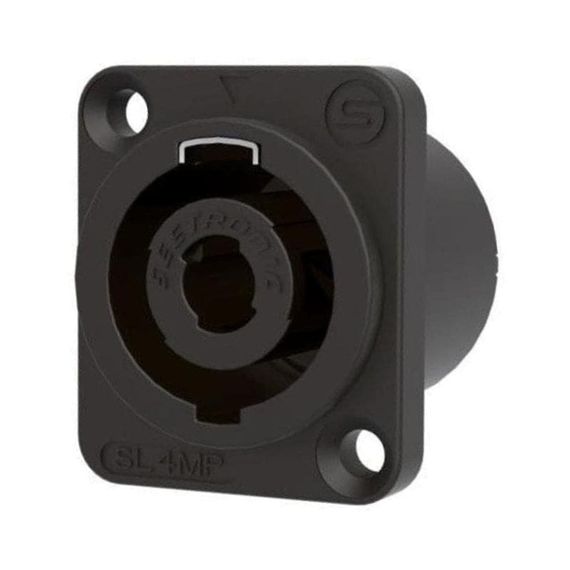 Seetronic SL4MP Панельный разъем для подключения громкоговорителей / усилителей, 4-х контактный