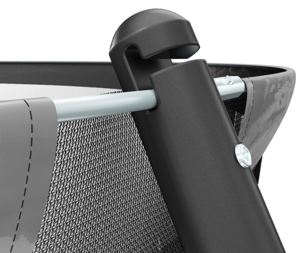 Батут Триумф Норд Браво 305 см с защитной сеткой и лестницей