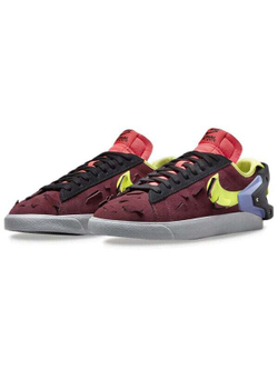 Кроссовки Nike Blazer Low Acronym Night Maroon