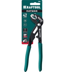 KRAFTOOL KAYMAN, 180 мм, переставные клещи (22353-18)