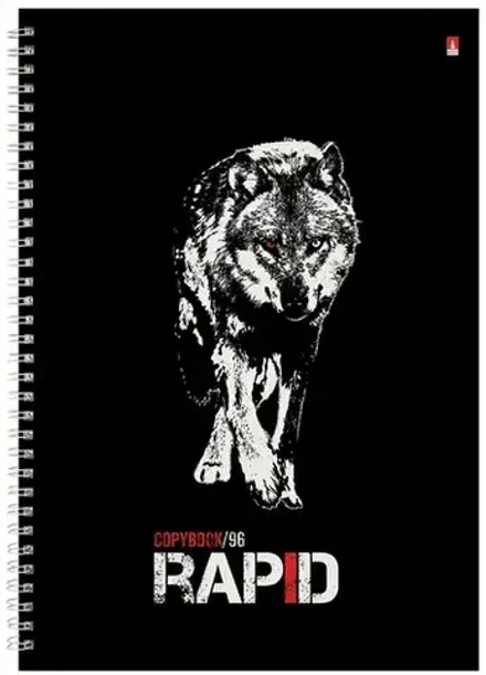 Тетрадь общая 96 листов в клетку Альт Волк 7-96-1122