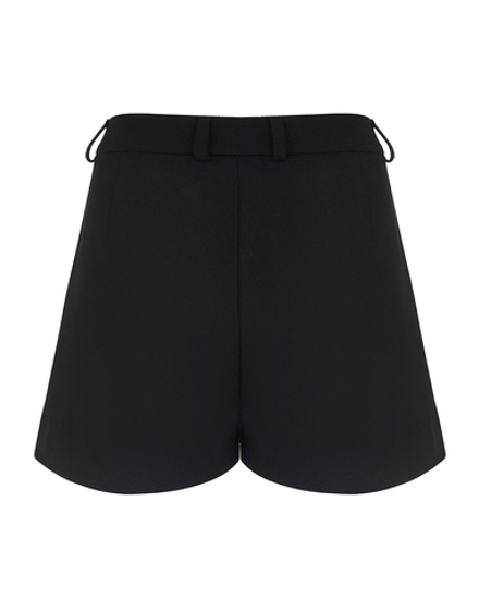 Шорты из костюмной ткани