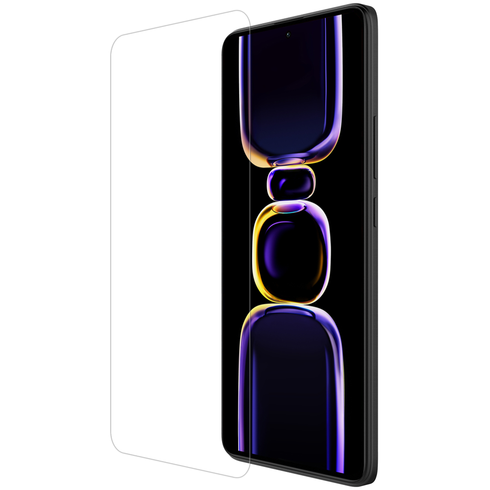 Защитное стекло с прозрачными рамками от Nillkin для Xiaomi Poco F5 Pro, серия H+Pro Anti-Explosion Glass Screen Protector